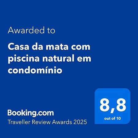 אנגרה דוס רייס Casa Da Mata Com Piscina Natural Em Condominio מראה חיצוני תמונה