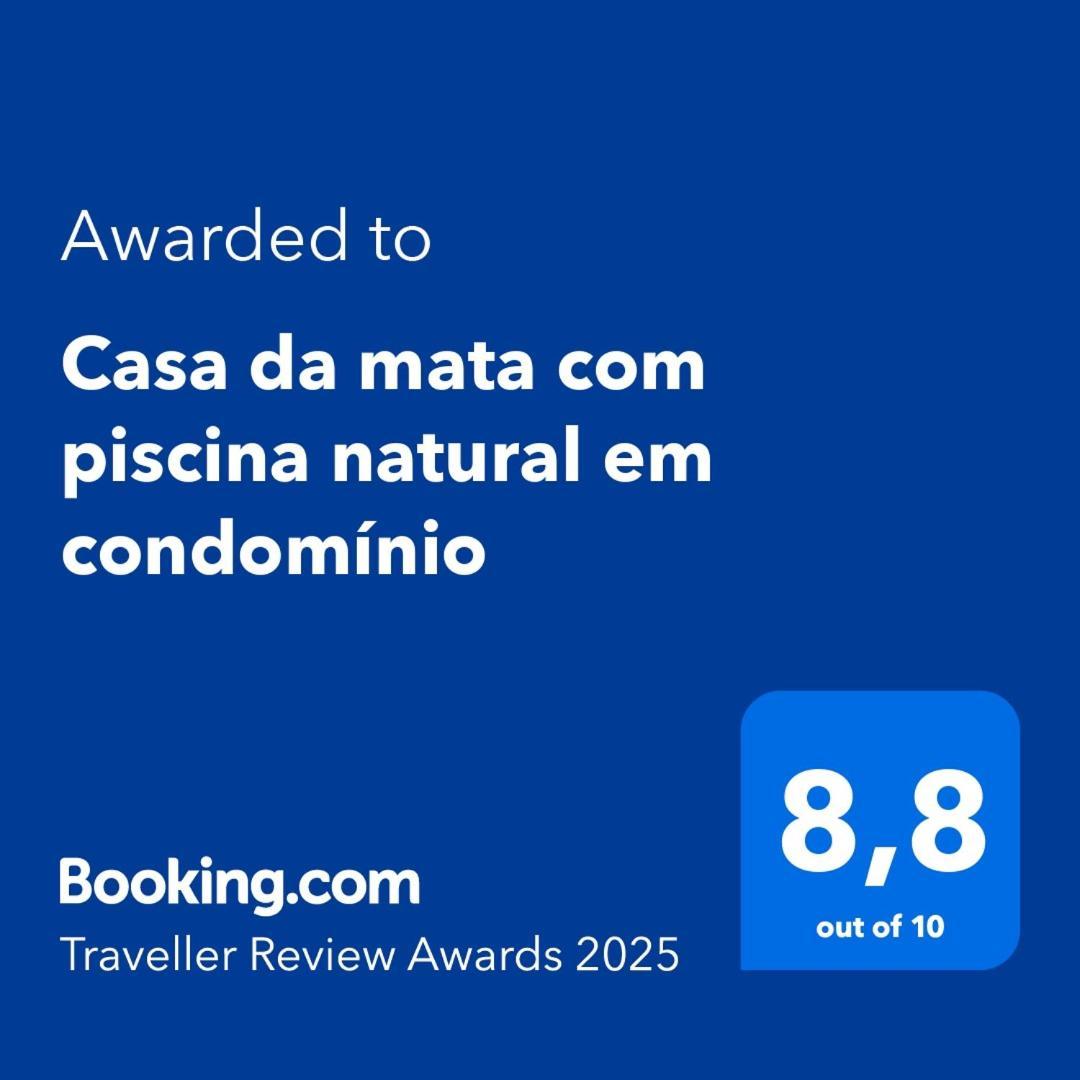 אנגרה דוס רייס Casa Da Mata Com Piscina Natural Em Condominio מראה חיצוני תמונה
